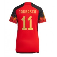 Belgia Yannick Carrasco #11 Fotballklær Hjemmedrakt Dame VM 2022 Kortermet